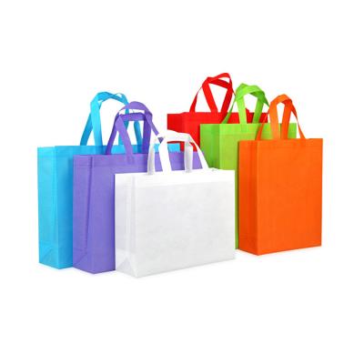 China Wholesale Customized Multicolor Folding Reusable Non Woven Recyclable Packaging Shopping Bag Logo Bag for sale