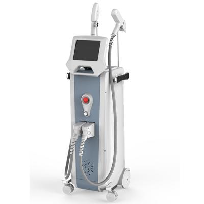 China Acne treatment LEFIS beauty care face e-light id rf nd yag laser hair removal machine for wholesales for sale