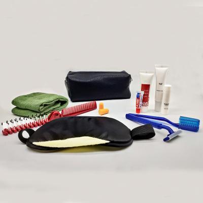 China Hot Selling Best Quality First Class Airline Travel Amenity Kit for sale