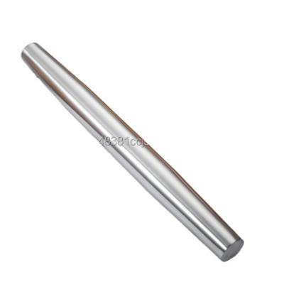 China Kitchen Instrument High Quality Classic 304 Stainless Steel Non Stick Pin Dough Roller Stocked Baking Rolling French Pin for sale