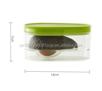 China Viable Avocado Keeper Keep Fresh Avocado Storage Avocado Food Savers Kitchen Storage Box for sale