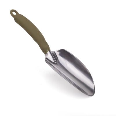 China Good Carry Aluminum Planter Soft PVC Handle Aluminum Trowel And Cultivator Garden Hand Tools for sale