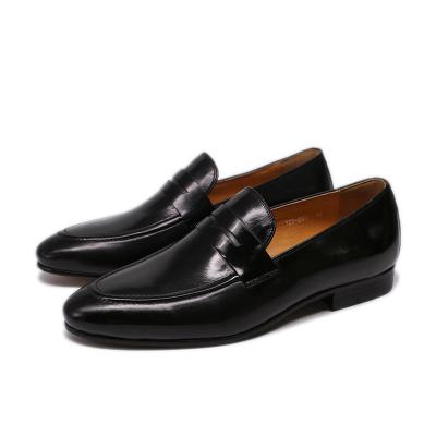 China Custom Handmade Anti-Smell Loafers For Mens Italian Leather Shoes Loafers for sale