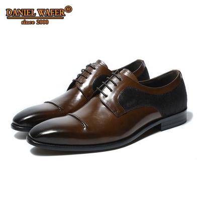 China Lightweight Manufacturers Shoes New Product High Quality Summer Dress Flat Leather Shoes For Men for sale