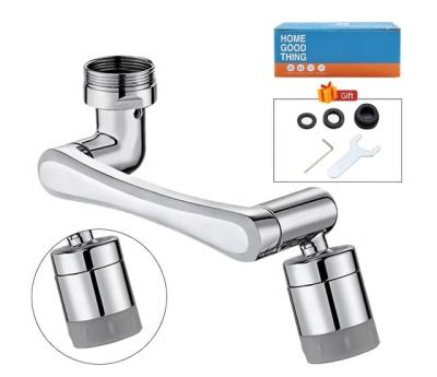 China 1440 Metered Spout Kitchen Copper Rotating Faucet Aerator Supplement Anti Splash Water Saving Sprayer Filter Faucets Bubbler Faucets Metal for sale