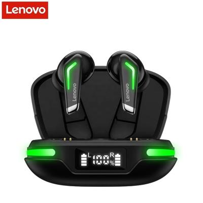 China Original Lenovo GM3 In-Ear Gaming Earphone With Digital Display TWS Low Latency Gaming Radio Earphone Noise Canceling For Gameplay for sale