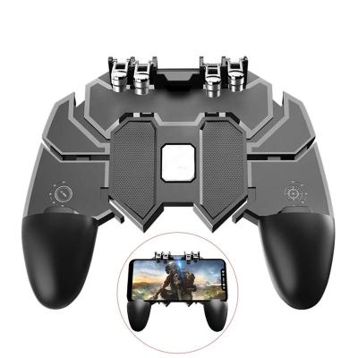 China With Mobile Phone Holder AK66 Game Controller Six 6 Finger Operating Gamepad Mobile Phone Shooter Trigger Button Joystick for sale