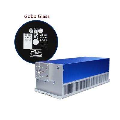 China Laser Marking 3w Gobo Glass Laser Machine UV Laser Marking Engraving On Wooden Glass Plastic Acrylic for sale