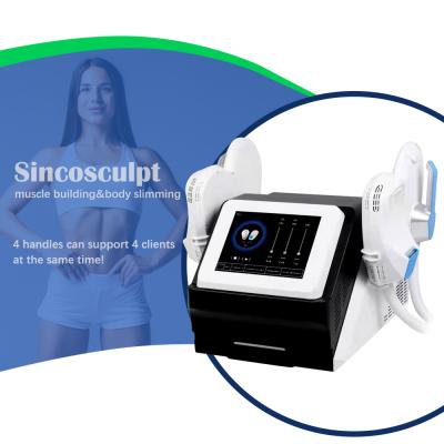 China Best Selling Weight Loss Products Sincosculpt 2022 4 Handles EMS Muscle Stimulation Weight Loss Butt Lift Machine for sale