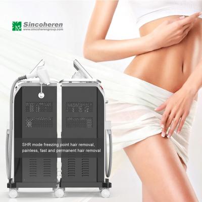 China Newest 2000W 3D Diode Laser Soprano Titanium Diode Laser Hair Removal 755 Ice Hair Removal 810 1064 Nanometer 808nm Hair Removal Machine for sale