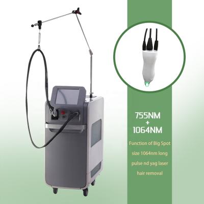 China Pigment Removal Bestseller Sincoheren Long Pulse 755nm Laser For Hair Removal TGA CE Approval Machine for sale