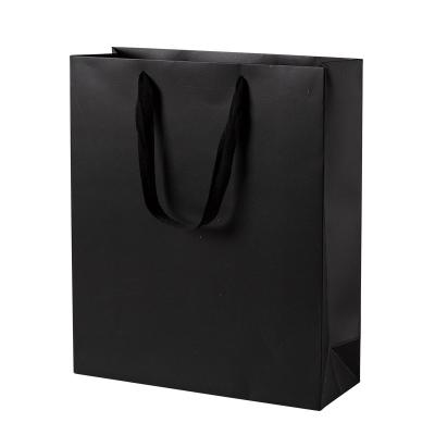 China Best Selling Matte Laminated Recyclable Restaurant Gift Take Out Bag Gift Packaging Bag for sale