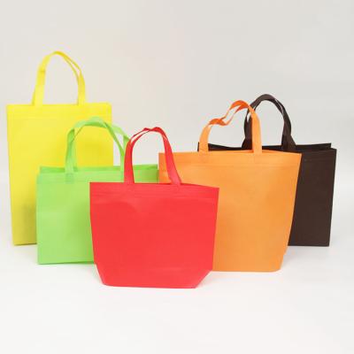 China Eco-friendly Customized Reusable Recyclable Shopping Laminated Large Nonwoven Printing Tote Bag Small Nonwoven Bag for sale