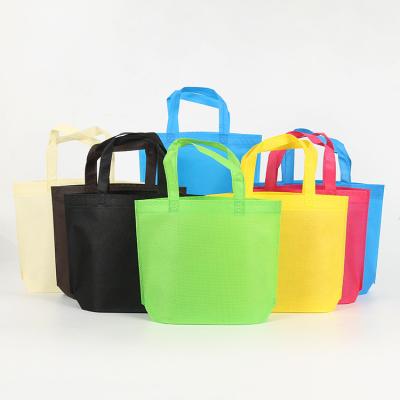 China Tote Shopping Bag Heavy Duty Nonwoven Eco-Friendly Reusable Recycle Grocery Custom Printed Super Strong Reinforced Handle Tote Bag for sale