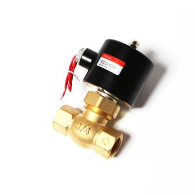 China General US/2L Series 2 Way Steam Solenoid Valve-Brass Solenoid Valve G1/2