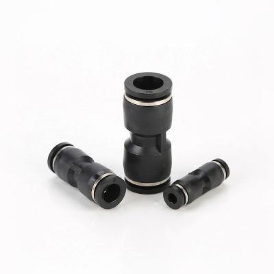 China Factory Zinc Alloy Air Fitting Pneumatic Fittings Types Push To Connect for sale