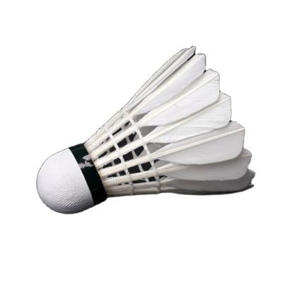 China Multi-specification 2022 curvy Thomas Cup Badminton Champion Lakshya training hair 12 pack Duck Feather Shuttlecock for sale