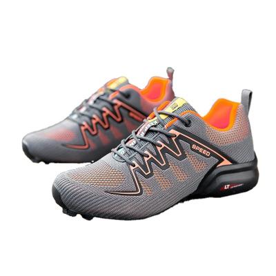 China Breathable Men Hiking Low Top Wear Resistant Outdoor Mesh Casual Shoes Large Size Practical Training Shoes for sale