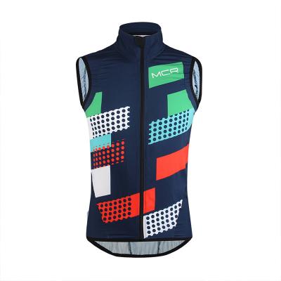 China QUICK DRY Men's Sleeveless Vest Tank Tops Cycling Riding Set Bicycle Night Riding Reflective Vest for sale