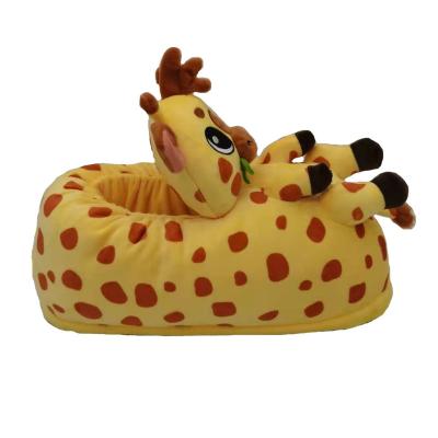 China Cartoon Toy High Quality Slipper Cheap Soft Plush Donkey Fuzzy Animal Slippers for sale