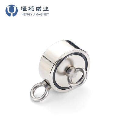 China Industrial Magnet Neodymium Fishing Magnet 94 Mm NeFeB Magnet Searching Powerful Magnet Salvage Iron for sale