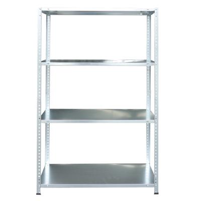 China Corrosion Protection Galvanized 4 Tier Bolted Metal Storage Shelf Light Duty Racking for sale