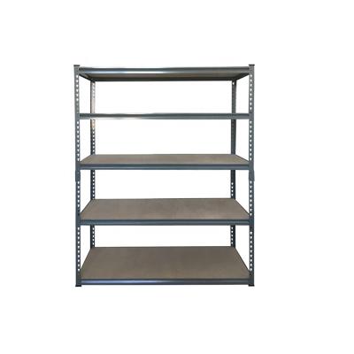 China Heavy Duty Corrosion Protection 5 PB Shelves Z Shelves Boltless Steel Rivet Rack for sale