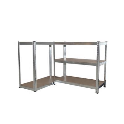 China Corrosion Protection Storage Shelf 265kg Light Duty Garage Racking And Plastic Warehouse Shelving for sale