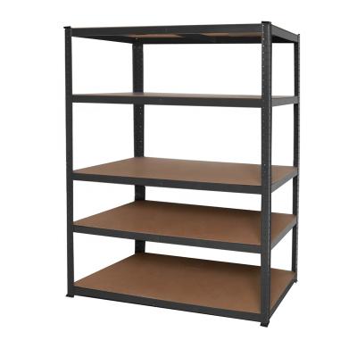 China Adjustable Corrosion Protection 265kg Capacity Household Shelving Warehouse Wooden Shelving Unit for sale