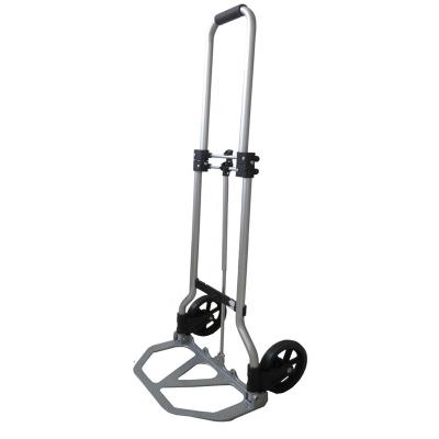 China Folable Light Duty Aluminum Foldable Hand Shopping Trolley Carts for sale