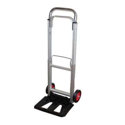 China Foldable Hand Push Foldable 90KG Capacity Aluminum Trolley Carts for sale