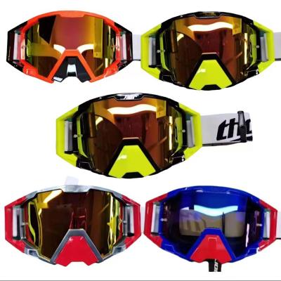 China High Quality Outdoor Activites New Style Sports Motocross Outdoor Goggles Thor Glass Fox Motorcycle Windproof Anti-UV Goggles for sale