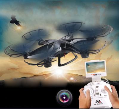 China RC hobby 2.4G large size rc 6 axis planes with FPV/wifi camera rc quadcopter intruder UFO for sale