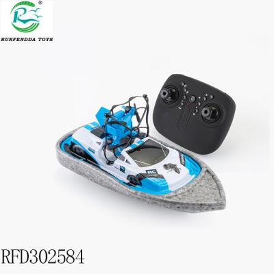 China RC Model RFD TOYS RC Drone Car Boat 3 in 1 High Speed ​​Electric Boat Remote Control Boat for Kids for sale