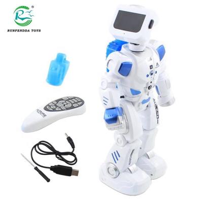 China Battery Operated Robot Children's Toy Water Driven RC Electronics Polyethylene Shooting/Dancing/Infrared Walking/Sound Control for sale