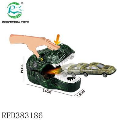 China Toy Kids Toys Dinosaur Car Series Diecast Car Launcher Set Diecast Car for sale