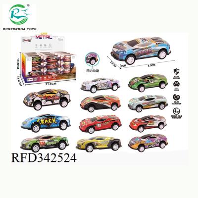 China Toy Simulatedl Mini Pullback Car Metal Diecast Race Car With Painting For Store Diecast Car Collection for sale