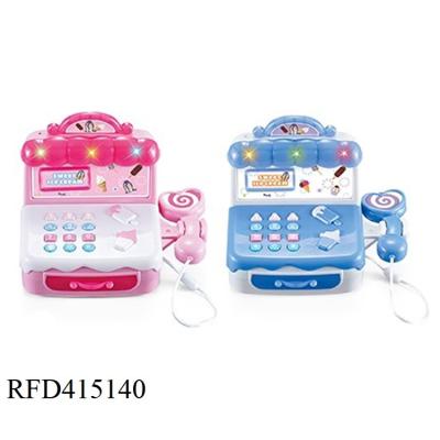 China Playing Ice Cream Phone Multifunctional Plastic Phone Toys Baby Gift for sale