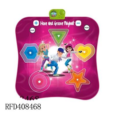 China Wholesale Sports Toys Folding Electronic Musical Playmat Kids Electronic Dynamic Dance Mat 47*33*7.5cm for sale