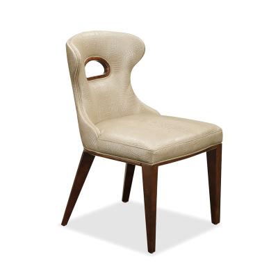 China High Quality Fancy Hotel Wedding Party Banquet Events Upholstered Solid Wood Restaurant Chair for sale