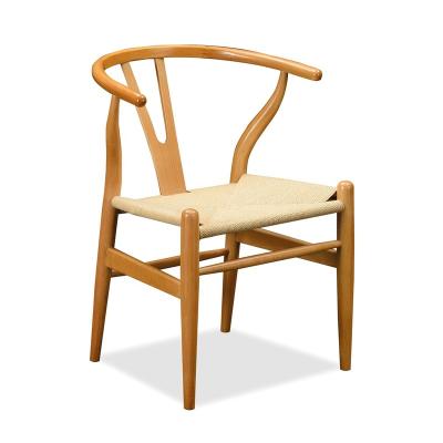 China Contemporary High Quality Wooden Scandinavian Dining Chair Style Bone Ash Chairs for sale