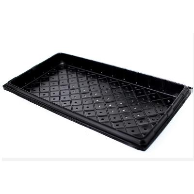 China Eco - Friendly Plastic Hydroponic Seed Planting Heavy Duty Polystyrene Flat Seeding Microgreens 1020 Trays for sale