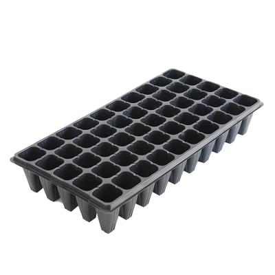 China Eco-friendly Seed Planting 50 Hole Seedling Tray Greenhouse Cultivation Deepening Tray for sale