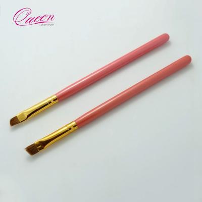 China Angular Blush New Fashion Makeup Brushes Angled Eyebrow Brush Spoolie Brush With A Hat for sale