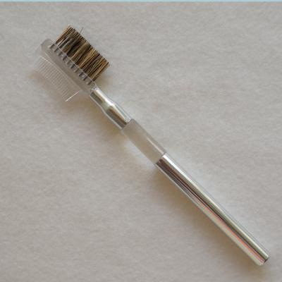 China Angular Blush 1PC Makeup Tool Eyebrow Brush With Eyelash Brush Eyebrow Comb for sale