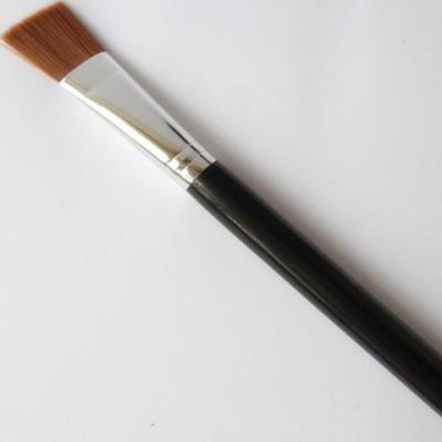 China Flat Brush Private Label Flat Surface Foundation Liquid Brush for sale