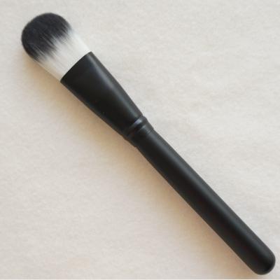 China Beauty Face Care Makeup Tools Private Label Synthetic Hair Foundation Black Mask Brush for sale