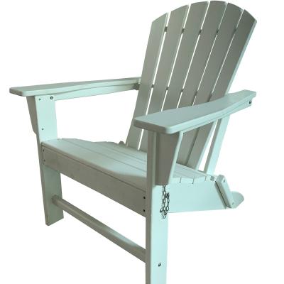 China Modern HDPE Folding Adirondack Chair Plastic Beach Chair and Garden Chair for sale