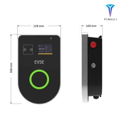 China Euro EV Home Standard Wallbox YLEV7K-Y1-Charging Station Charger Cable from Yingli Factory for sale