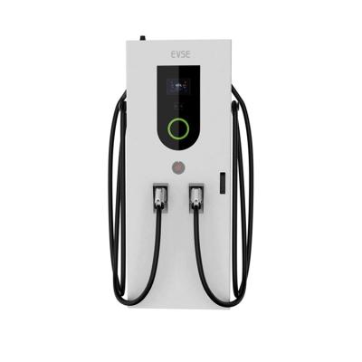 China Steel DC Series 90KW 120KW 150KW EV Charging Station Super Fast Charger Galvanized Double Level 3 for sale